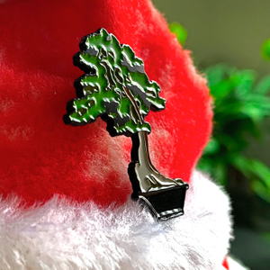 Sin fabricación mínima Logotipo personalizado Pin de Navidad Pin de solapa Esmalte