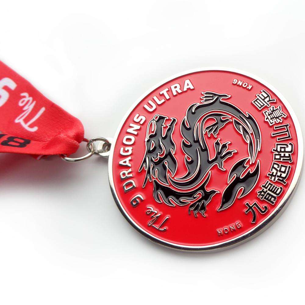 2023 New 3D Inkjet Crafts Award Jiu Jitsu Medalla de recuerdo