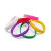 Pulsera de goma de silicona para hombre fresca de venta caliente con logotipo grabado personalizado