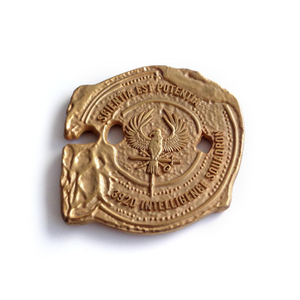 Venta caliente clásico antiguo desafío personalizado moneda de oro estilo estadounidense moneda antigua