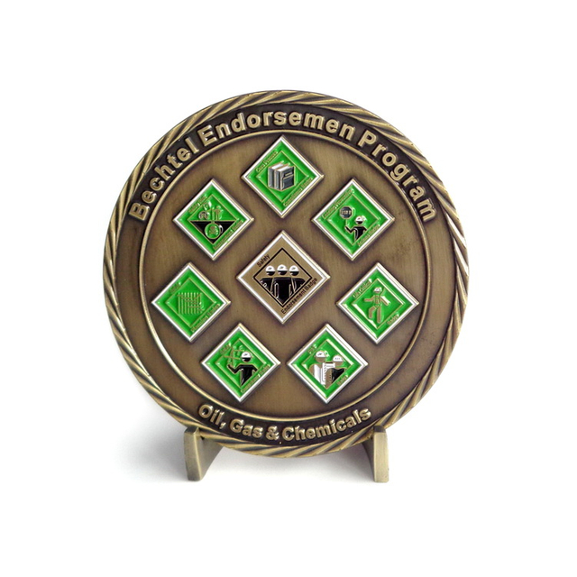 Moneda de desafío personalizada