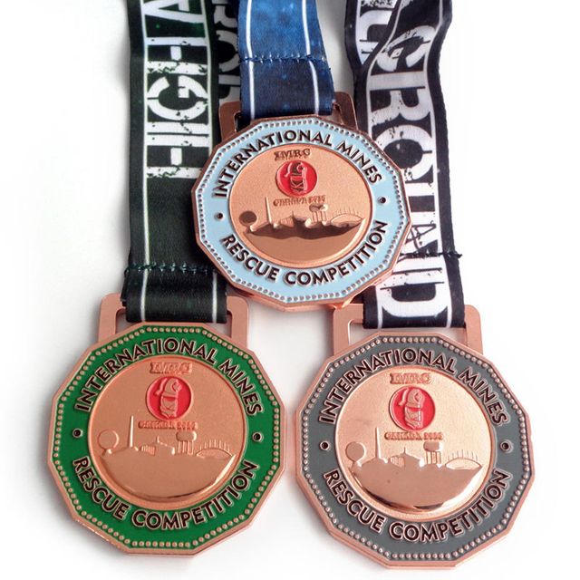 Medalla Milagrosa personalizada de EE. UU. Deportes Karate/fútbol/fútbol/maratón medallas con cordón