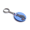 2023 Promocional 2D Impresión 3D Llavero Llavero de goma