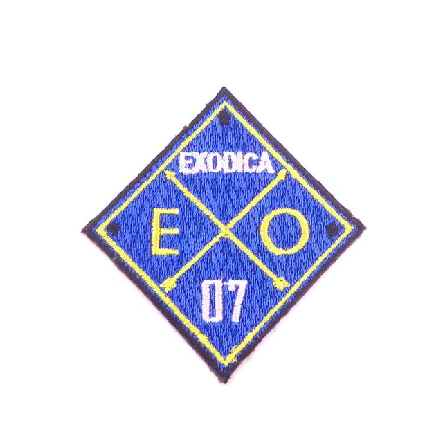 Parche de prensa de calor de oso de estrella de cocodrilo personalizado al por mayor hierro de lujo en parches de mariposa