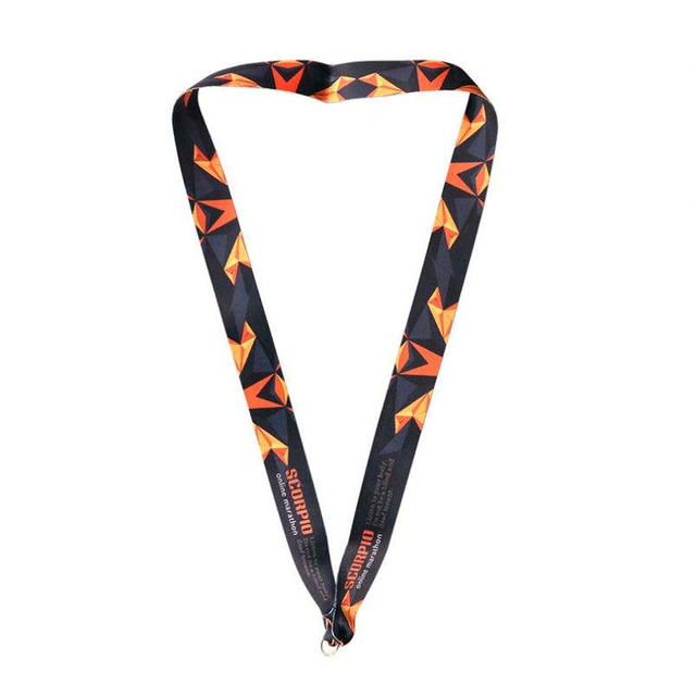 Diseño de cinta personalizado e insignia Cordón de muñeca impreso personalizado