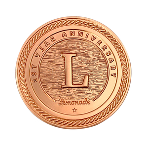 Monedas de metal personalizadas de moneda de logotipo personalizado de alta calidad