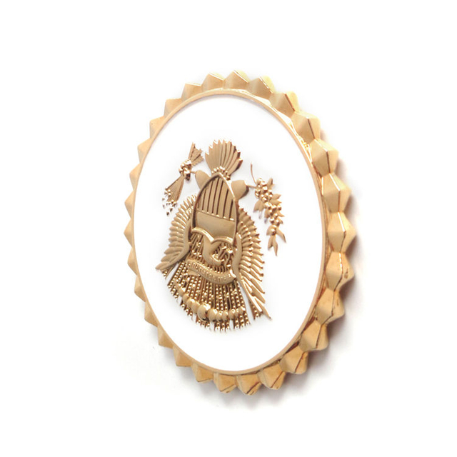 Monedas de desafío de oro de latón con proveedor de Panda de Metal barato personalizado de China