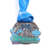 Medalla de premio de Metal dorado de recuerdo de carrera de maratón deportivo conmemorativo de esmalte de aleación de Zinc hecho a medida con logotipo 3d