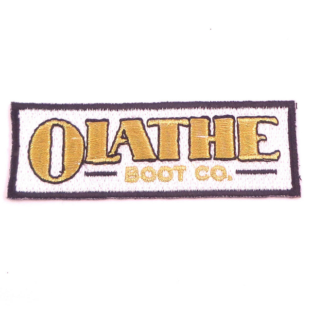 Parches bordados estampados textiles de diseño personalizado de moda famosa