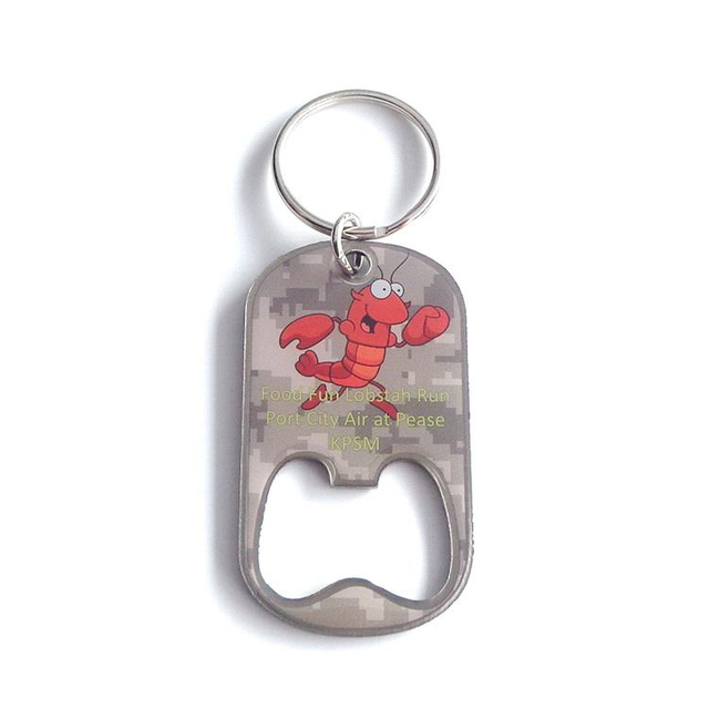 Llaveros personalizados baratos al por mayor del abrebotellas con el logotipo de encargo