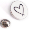 Pin de solapa duro de metal personalizado de alta calidad Pin de esmalte médico suave