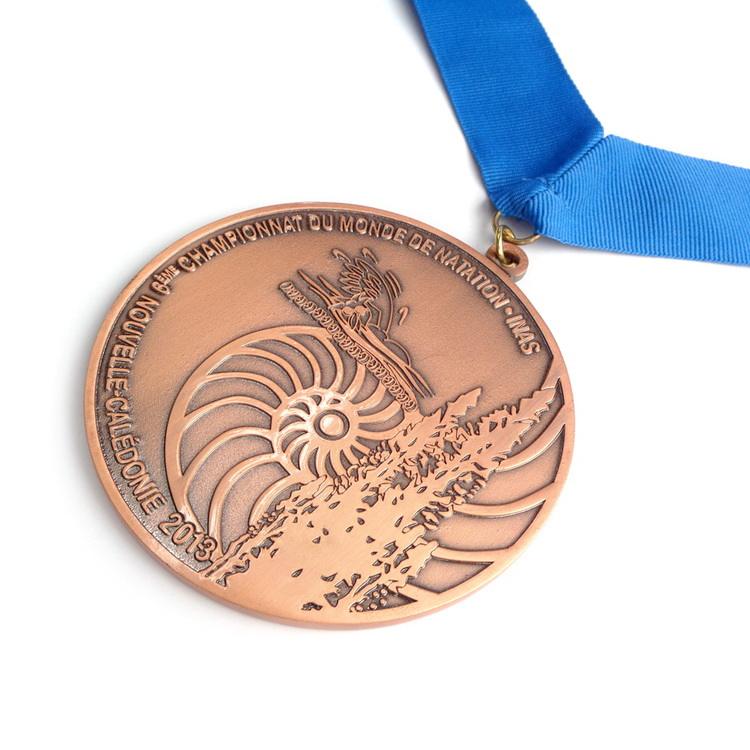 Medalla de Kuwait de gabinete barato de alta calidad, nuevo diseño, medallas baratas de oro de excelente calidad
