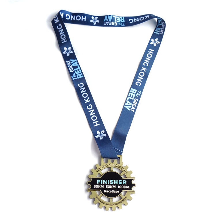 Medallas de lujo personalizadas para el tercer lugar, medallas de escorpión, insignias de Malasia en serie, ciclismo de medallas