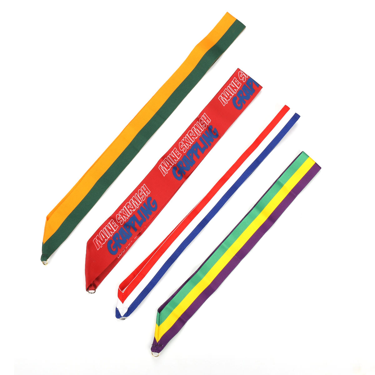 Cordones de sublimación de poliéster con cordón de nailon personalizado con logotipo personalizado
