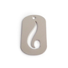 Etiquetas de collar para mascotas en blanco de hueso personalizado Grabado Collar para hombre Colgante Aluminio Latón Acero inoxidable Logotipo de metal Etiqueta de perro personalizada