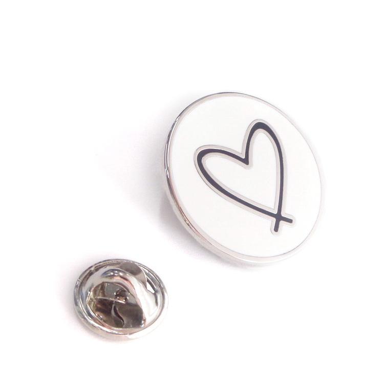 Suministros personalizados Pin de solapa de lujo Aguja redonda para hombres