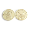Moneda de oro personalizada de alta calidad de monedas de recuerdo de venta caliente al por mayor de fábrica