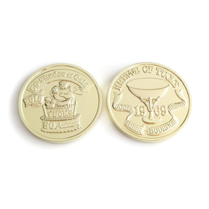 Moneda de oro personalizada de alta calidad de monedas de recuerdo de venta caliente al por mayor de fábrica
