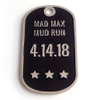 2023 Productos personalizados de alta calidad Black Metal 3d Dog Tag